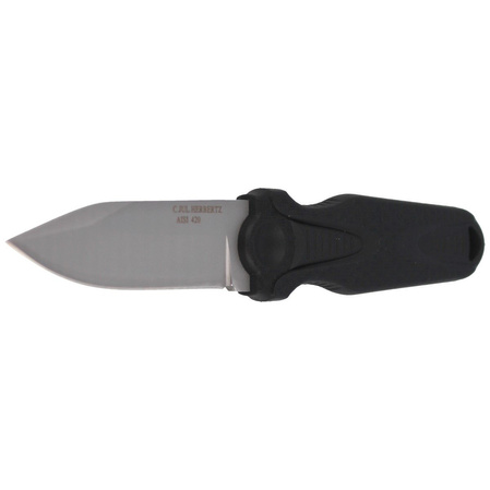 Nóż na szyję CJH Solingen Neck Knife Black Polymer, Satin (10000347 - 108307)