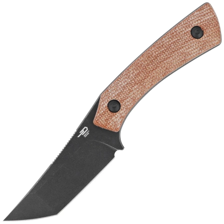 Nóż Bestech Step Brown Micarta, Black Stonewashed D2 by Denis Simonutti (BFK06D)