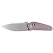 Bestech Mothus Purple Titanium, Satin by Hand M390 by Kombou Knife (BT2206E)