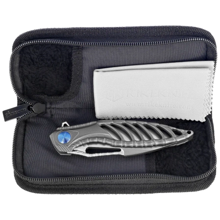 Nóż składany RikeKnife Thor6 Dark Gray Titanium, Satin M390 (RK Thor6-M-DG)