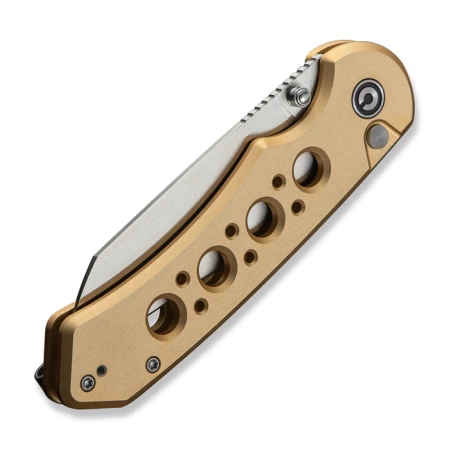 Civivi Pragma Prime Knife Champagne Aluminum, Satin 14C28N (C24067-3)