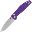 Bestechman Goodboy Jr. Knife Purple G10, Satin/Stonewashed D2 by Keanu Alfaro (BMK10C)