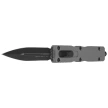 Microtech Dirac Delta D/E OTF Knife Natural Clear Aluminium, Black M390 by Tony Marfione (227-1NC)