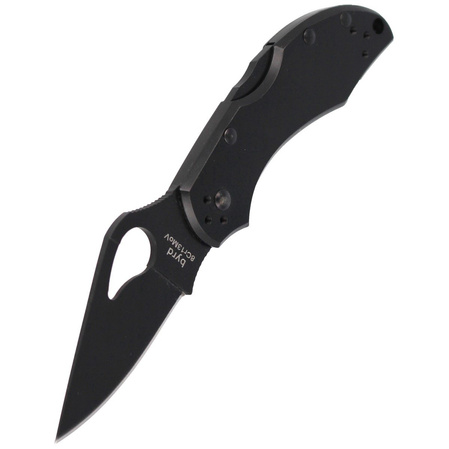 Spyderco Byrd Robin 2 Stainless Black Blade, PlainEdge (BY10BKP2)