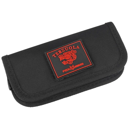 Fox Original Gangster LE No 271/350 Dark Matter Fat Carbon, Satin Elmax by Bob Terzuola Knife (FX-ATC-OG01 CFMC)