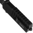 Nóż automatyczny OTF Tekto A2 Badger Mini T/E Black Aluminium, Black D2