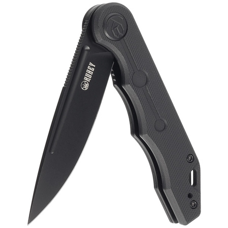 Nóż składany Kubey Knife Mizo Black G10, Blackwashed AUS-10 by Tiguass (KU312B)