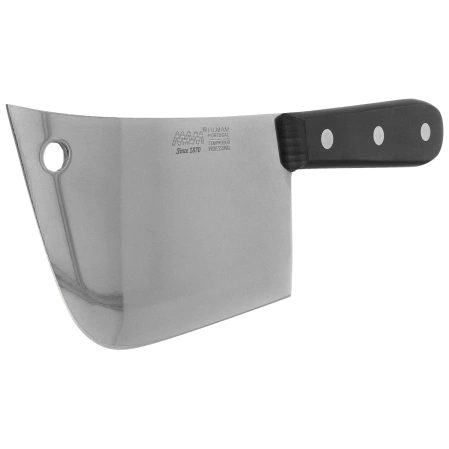 Tasak kuchenny MAM Small Cleaver Black Polymer, Polished X39Cr13 (705)
