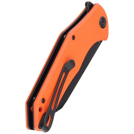 Nóż składany Kubey Flash Orange G10, Blackwashed AUS-10 (KU158G)