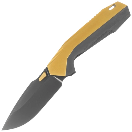 Remette RT-WK1-G Disassemble Knife Golden/Black DLC Titanium, DLC M390