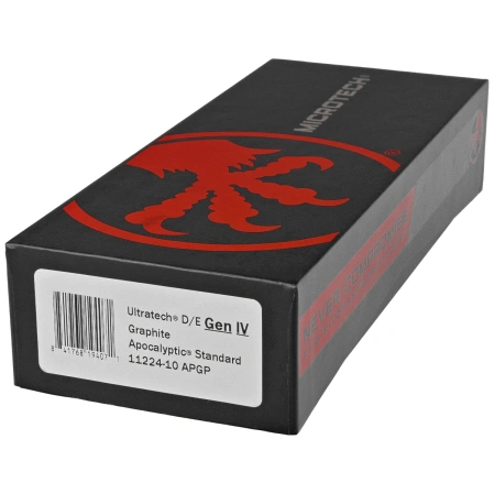 Nóż automatyczny OTF Microtech Ultratech Gen IV D/E Graphite Aluminium, Apocalyptic M390MK by Tony Marfione (11224-10APGP)