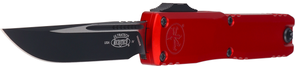 Microtech Ultratech Gen IV S/E OTF Knife Red Aluminum, Black M390MK by Tony Marfione (11214-1RD)