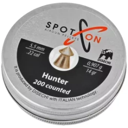 Spoton Hunter .22/5.5mm AirGun Pellets, 200 psc 0,907g/14,0gr