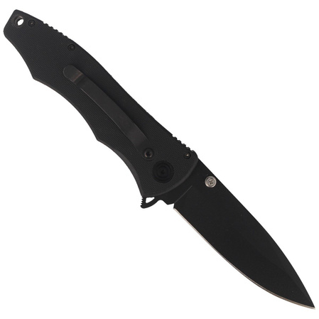 Muela Panzer-10N Black PTB/Fiber Glass Knife, Black PTFE X60CrMoV15