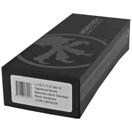 Microtech LUDT Gen III T/E Automatic Knife Bazooka Camo Aluminum, Bazooka Camo M390MK by Tony Marfione (1136-1BOCS-Z4)