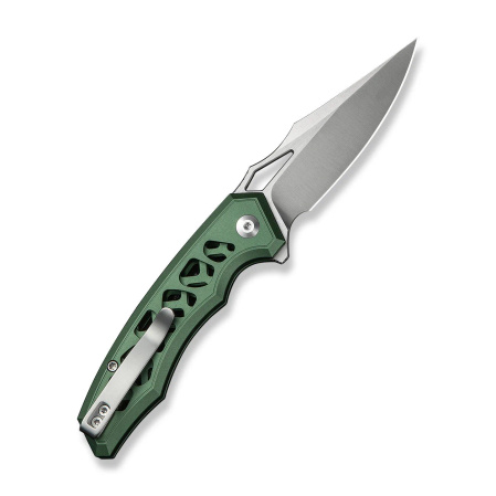 Nóż składany Civivi Anaaki Green Aluminium, Satin Nitro-V (C24039-3)