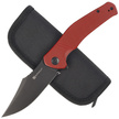 Nóż składany Sencut Episode Burgundy G10, Black Stonewashed 9Cr18MoV (SA04A)