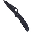Spyderco Pacific Salt 2 Black Blade Plain (C91PBBK2)