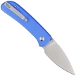 Civivi Qubit Bright Blue Aluminum, Satin 14C28N knife (C22030E-3)