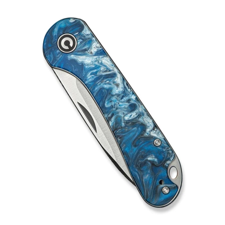 Civivi Elementum SJ Knife Blue Resin, Satin 14C28N (C18062AJ-4)