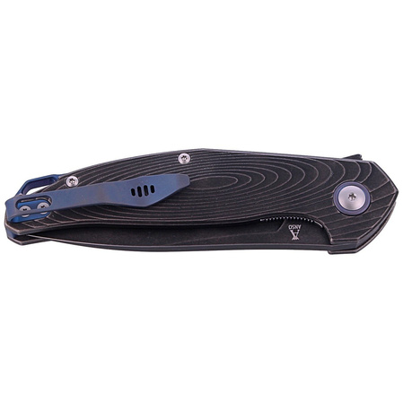 Nóż składany MKM Goccia Dark Stonewashed Titanium, Dark Stonewashed M390 by Jens Ansø (MKGC-TDSW)