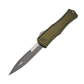 Nóż automatyczny OTF Microtech Hera II Mini Bayonet OD Green Aluminium, Apocalyptic M390MK by Tony and Sean Marfione (1701M-10APOD)