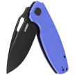 Kubey Knife Tityus Blue G10, Dark  Stonewashed D2 (KU322I)