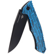 Nóż składany Bestech Keen II Black-Blue G10/Titanium, Black Stonewashed CPM S35VN by Koens Craft (BT2301D)