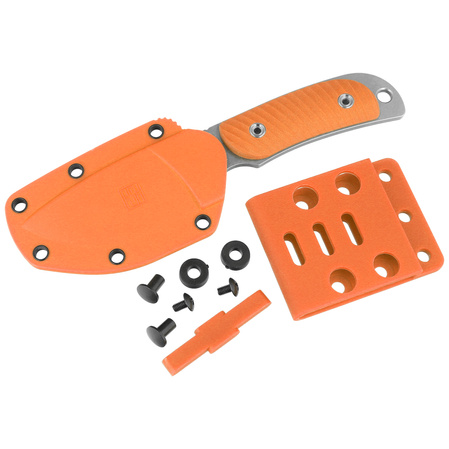 Nóż Real Steel Hunter 165 Orange G10, Stonewashed 12C27 (3532)