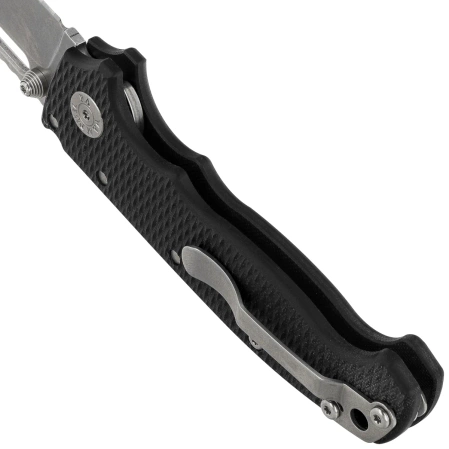 Nóż składany Demko MG AD20S Clip Point Black G10, Stonewashed MagnaCut by Andrew Demko (MGAD20S-MAG-BKG10-CP)