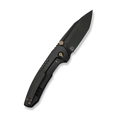 WeKnife Micro Trogon Black Titanium, Black Stonewashed M390 by Brian Brown (WE24043-1)