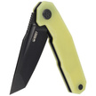 Nóż składany Kubey Carve KB237J Translucent Yellow G10, Blackwashed AUS-10