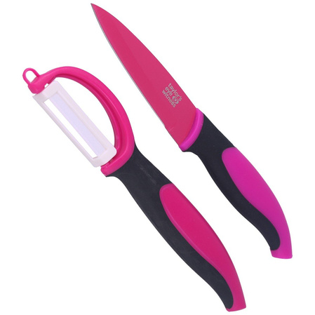 Taylor's Eye Knife Peeler and Peeler Pink Set (377800)