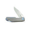 Kubey Verijero Knife Grey Titanium, Satin 14C28N by George Ovchinnikov (KB340A)