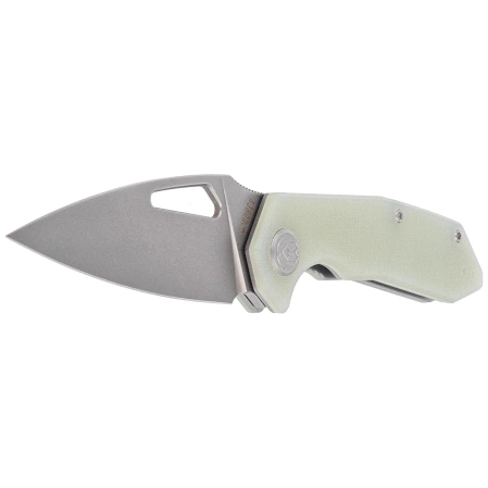 Nóż składany Kubey Coeus KU122V Jade G10, Stonewashed 14C28N