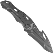 Nóż składany RikeKnife Athron B Black DLC Titanium, Black DLC M390 by Declynx (RK-Athron-B/B)