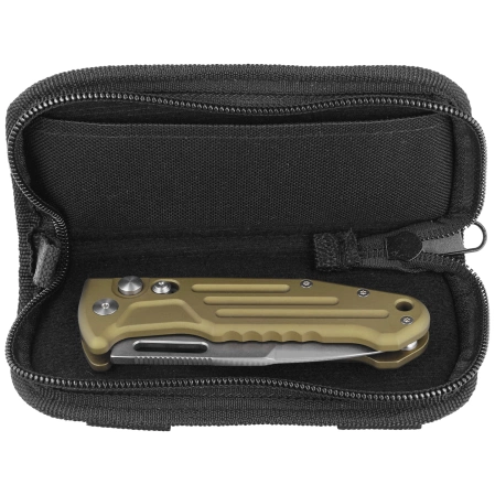 Nóż automatyczny Fox New Smarty SP OD Green Aluminium, Stonewashed N690Co by Stefano De Lorenzi (FX-503SP OD)