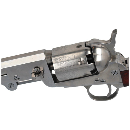Pietta Revolver 1851 Colt Navy Yank Old Silver Steel .36 (YANOS36)