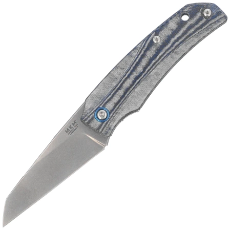 Nóż składany MKM Ice Denim Canvas Micarta, Stonewashed MagnaCut by Tommaso Rumici & Denis Simonutti (MK IC-DC)