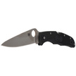Spyderco Endura 4 FRN Black Flat Ground PlainEdge Knife (C10FPBK)