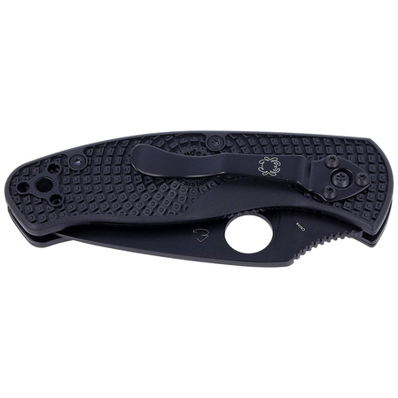Nóż składany Spyderco Persistence Lightweight Black FRN, Black 8Cr13MoV by Eric Glesser (C136PBBK)