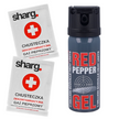 Sharg Graphite Gel 3mln SHU Pepper Spray, Cone 50ml (11050-C)
