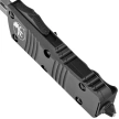 Microtech Mini Troodon D/E Black Aluminium, Black by Tony Marfione (238-1T)