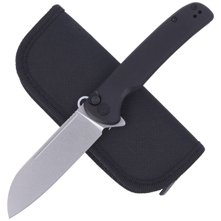 CIVIVI Chevalier Black G10, Stonewashed (C20022-1)