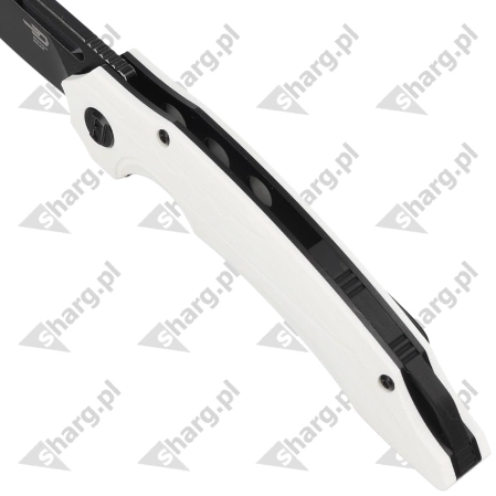 Nóż składany Bestech Ornetta White G10, Black Stonewashed D2 by Kombou (BG50E)