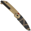 Nóż składany Extrema Ratio BF2 CD Desert Aluminium, Desert Warfare N690 (04.1000.0145/DW)