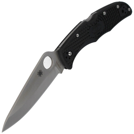Nóż składany Spyderco Endura 4 FRN Black Plain (C10PBK)