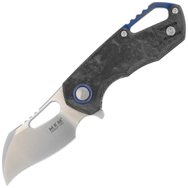 Nóż składany MKM Isonzo Hawkbill Marble Carbon Fiber, Satin M390 by Jesper Voxnæs (MK FX03M-1CM)