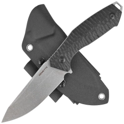 Remette RT-Allosaurus Knife Black G10, Stonewashed D2 (RTAS-B)
