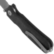 Maserin 630 Pulse Knife Black Micarta, Stonewashed MagnaCut by Igor Bortolussi (630/MCN)